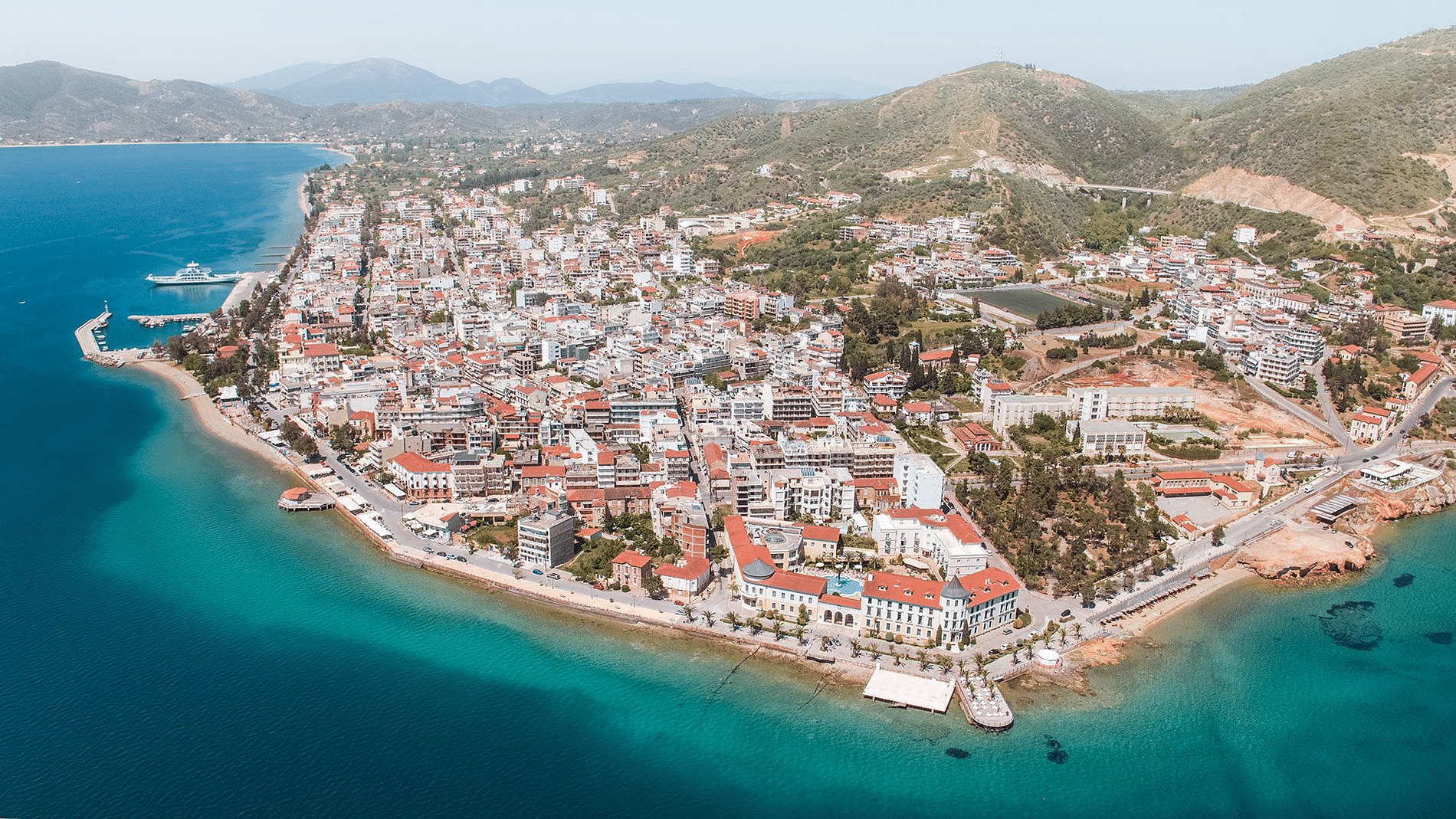 Fotografia centrale della destinazione Aidipsos
