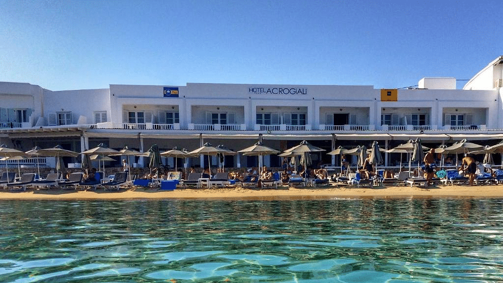 Foto del hotel central Acrogiali Beach Hotel
