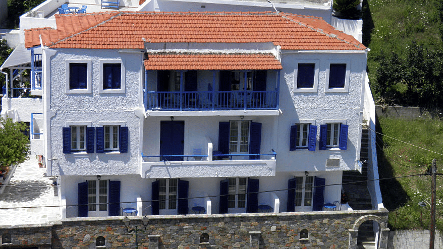 Photo centrale d'hôtel villa galini